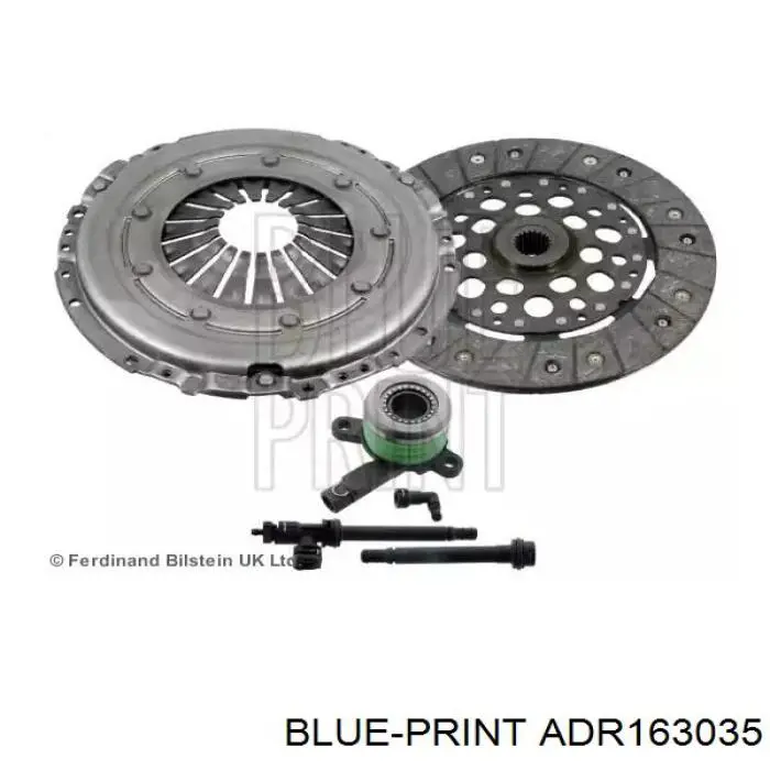 Zestaw sprzęgła (3 części) Blue Print ADR163035 cena, od 204,58 USD