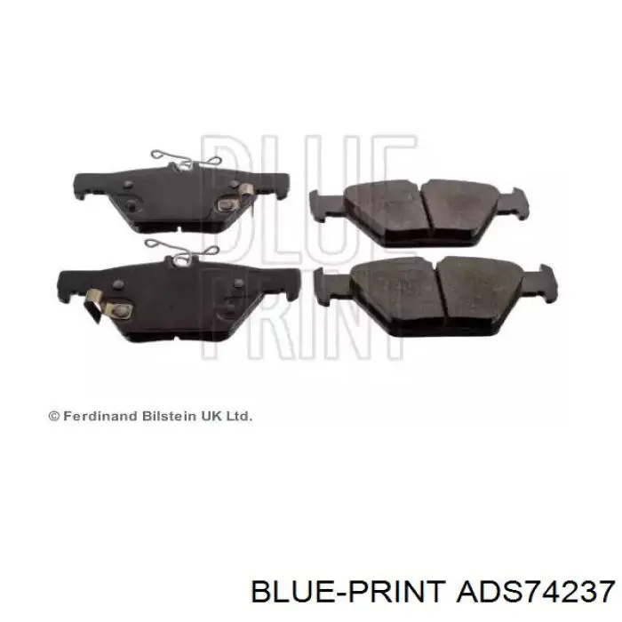 Okładziny (klocki) do hamulców tarczowych tylne Subaru 26696AL020 cena, od 30,67 USD