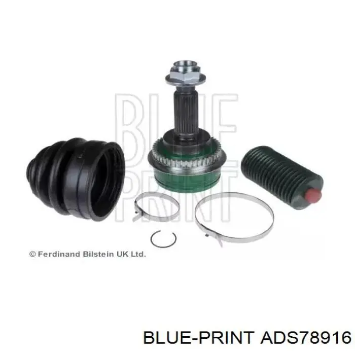Przegub homokinetyczny przedni zewnętrzny Blue Print ADS78916 cena, od 52,47 USD