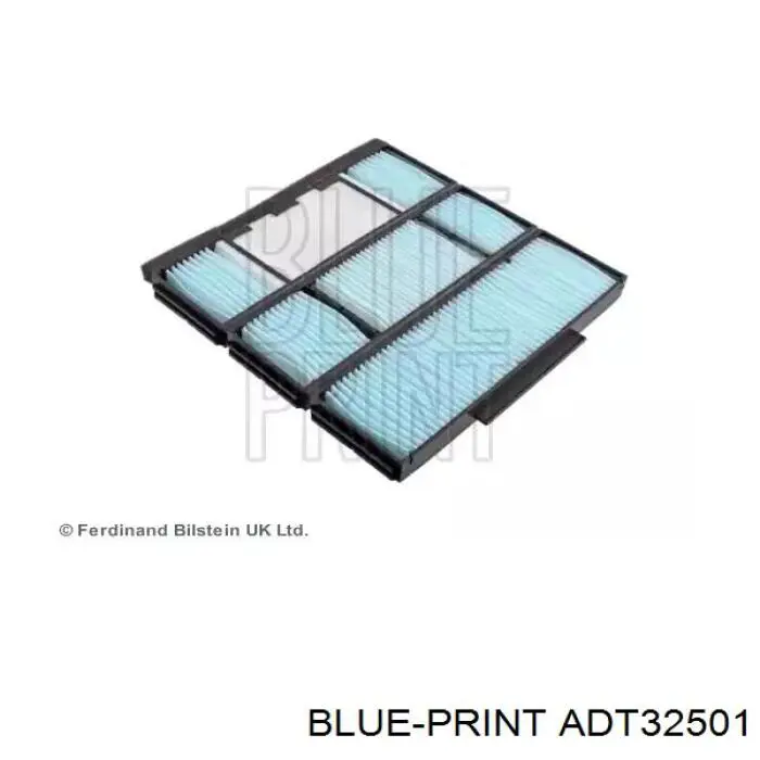 Do koszyka ADT32501 Blue Print Filtr kabiny