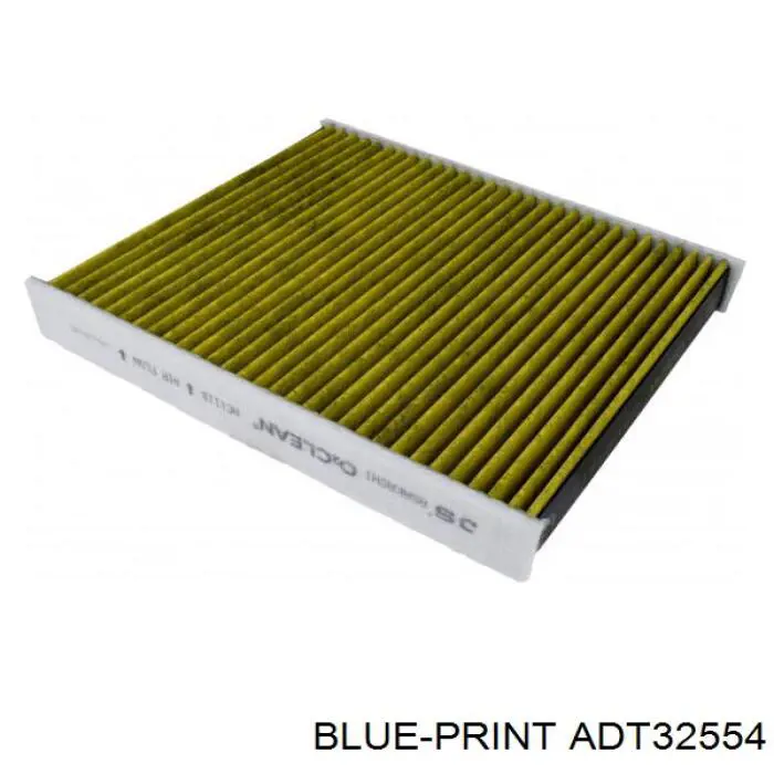 Filtr kabiny Blue Print ADT32554 cena, od 7,60 USD
