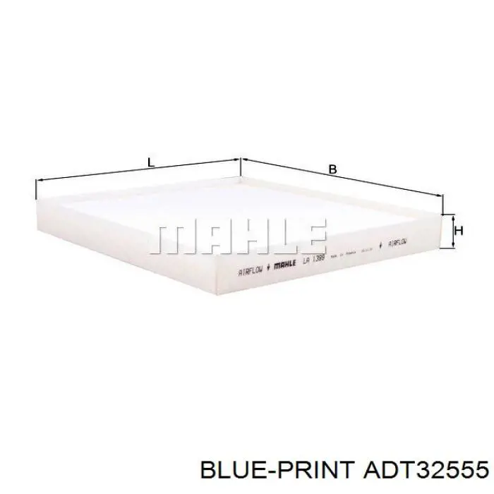 Do koszyka PMBC23 Parts-Mall Filtr kabiny