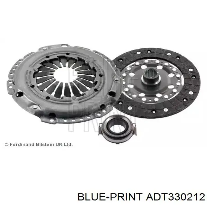 Do koszyka ADT330212 Blue Print Zestaw sprzęgła (3 części)