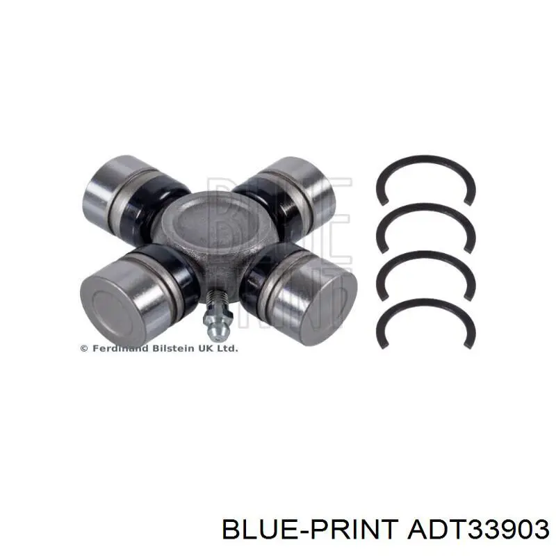 Do koszyka ADT33903 Blue Print Krzyżak wału Cardana tylnego