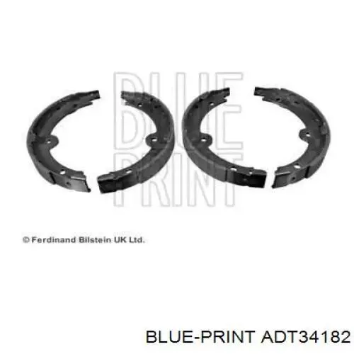 ADT34182 Blue Print klocki hamulca ręcznego