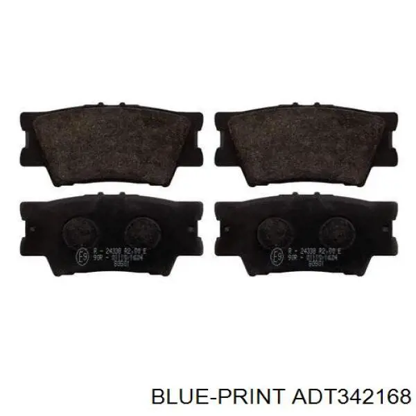 Do koszyka ADT342168 Blue Print Okładziny (klocki) do hamulców tarczowych tylne