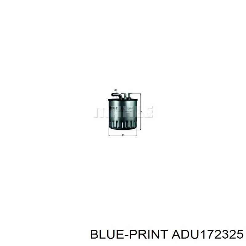 Filtr paliwa A6110920201 Mercedes