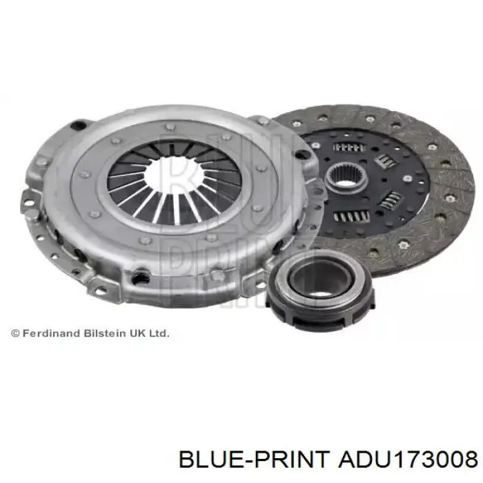 Zestaw sprzęgła (3 części) Blue Print ADU173008 cena, od 205,32 USD