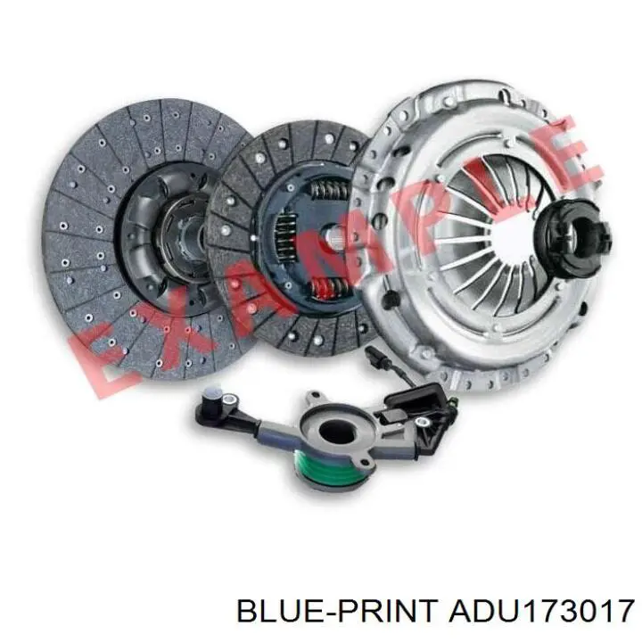 ADU173017 Blue Print Zestaw sprzęgła (3 części)