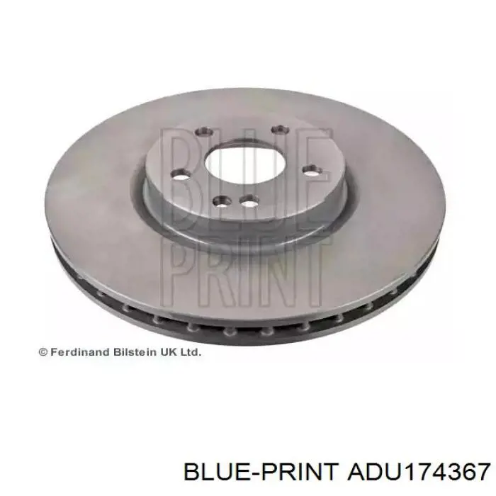 CD5379V Bremsi Tarcza hamulcowa przednia