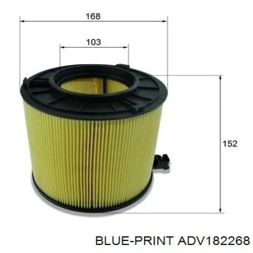 Filtr powietrza 3C133037 AND
