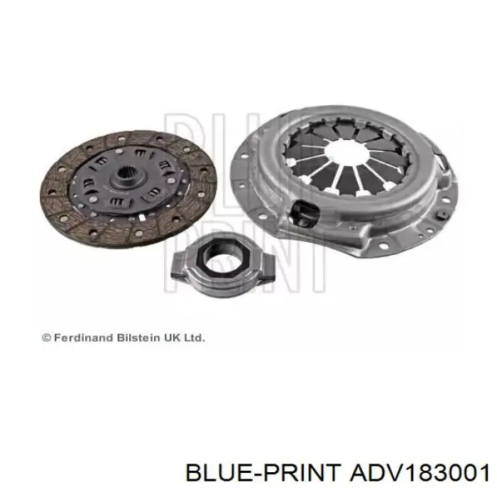 ADV183001 Blue Print Zestaw sprzęgła (3 części)