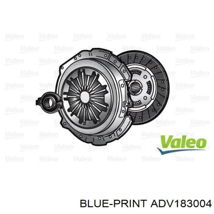 ADV183004 Blue Print Zestaw sprzęgła (3 części)