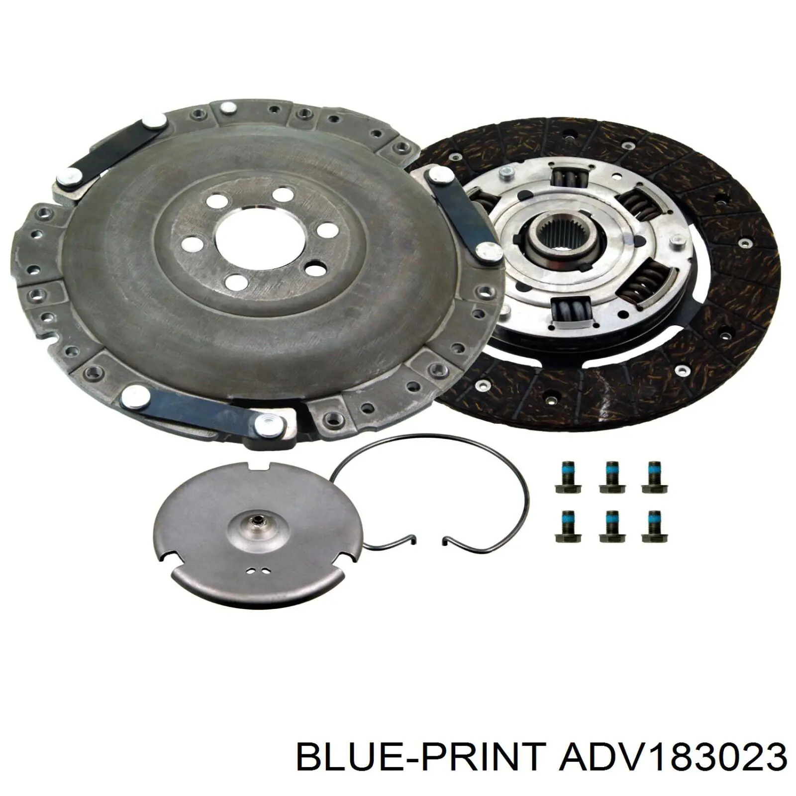 Zestaw sprzęgła (3 części) Blue Print ADV183023 cena, od 113,65 USD