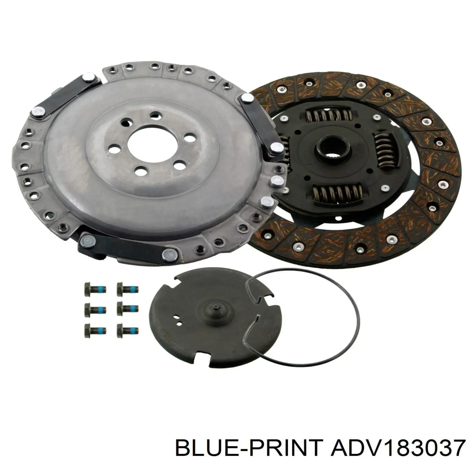 Zestaw sprzęgła (3 części) Blue Print ADV183037 cena, od 118,22 USD