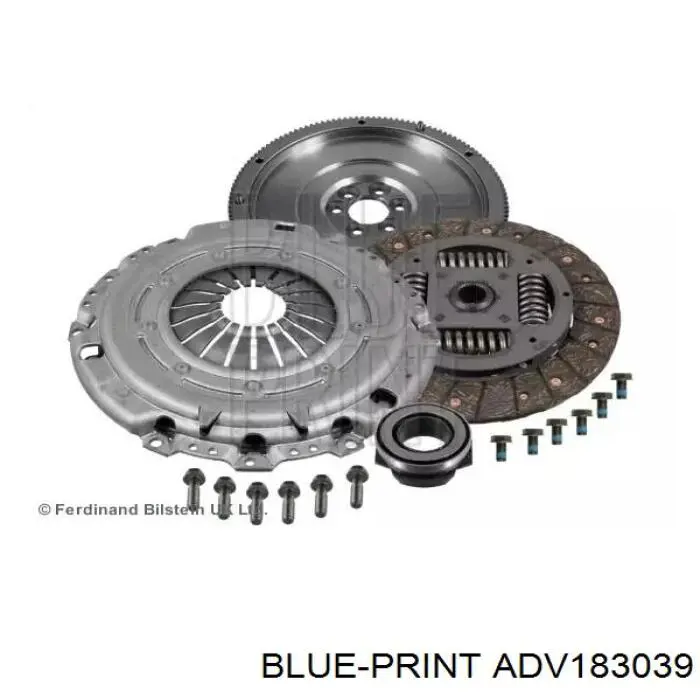 Zestaw sprzęgła (3 części) Blue Print ADV183039 cena, od 309,53 USD