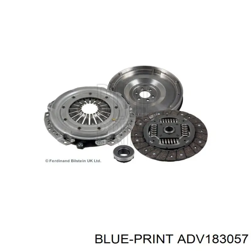 Zestaw sprzęgła (3 części) Blue Print ADV183057 cena, od 371,72 USD