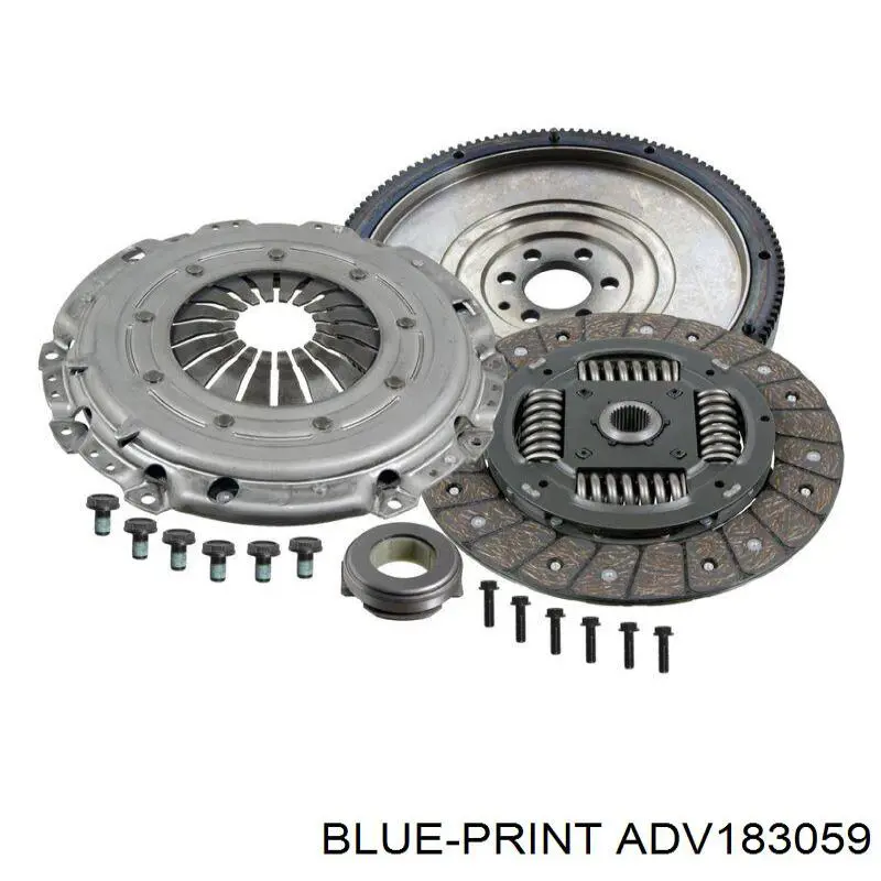 Zestaw sprzęgła (3 części) Blue Print ADV183059 cena, od 284,23 USD