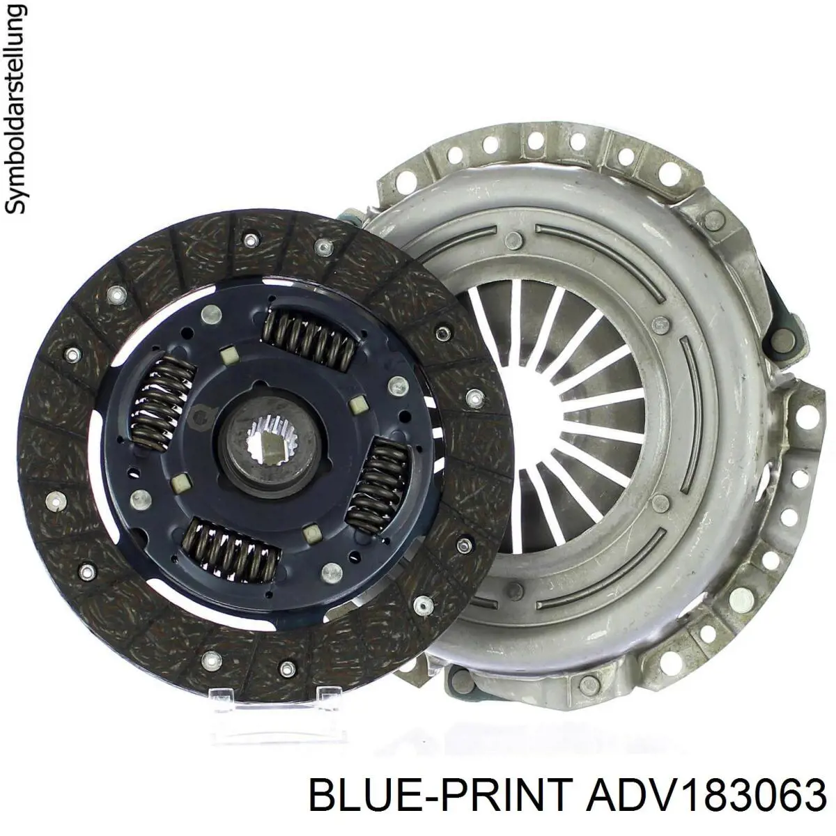 Zestaw sprzęgła (3 części) Blue Print ADV183063 cena, od 371,72 USD