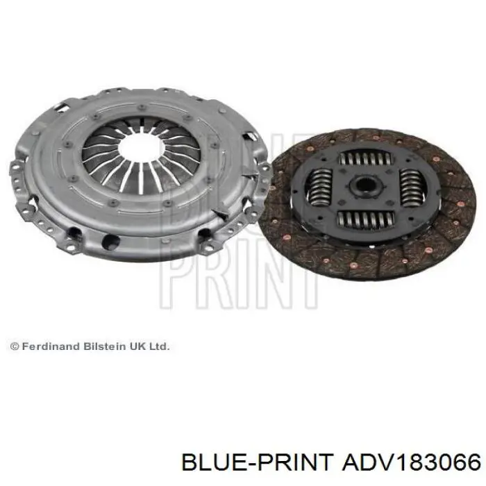 Zestaw sprzęgła (3 części) Blue Print ADV183066 cena, od 192,94 USD