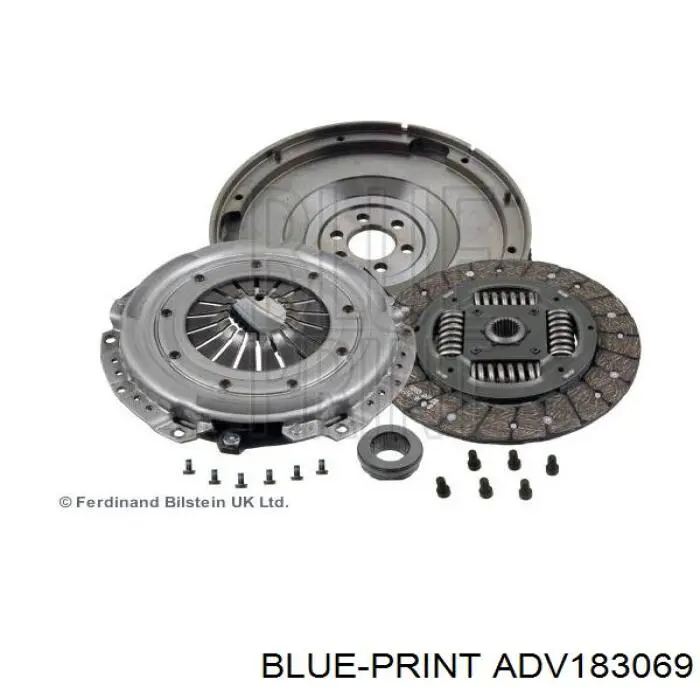 Zestaw sprzęgła (3 części) Blue Print ADV183069 cena, od 136,35 USD