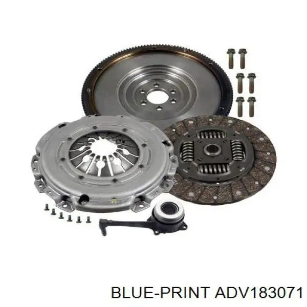Zestaw sprzęgła (3 części) Blue Print ADV183071 cena, od 519,59 USD