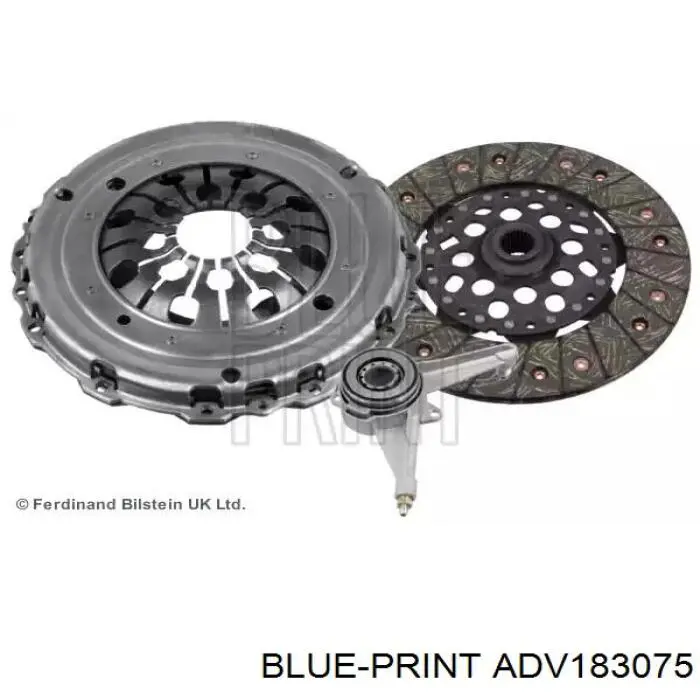 Zestaw sprzęgła (3 części) Blue Print ADV183075 cena, od 210,30 USD