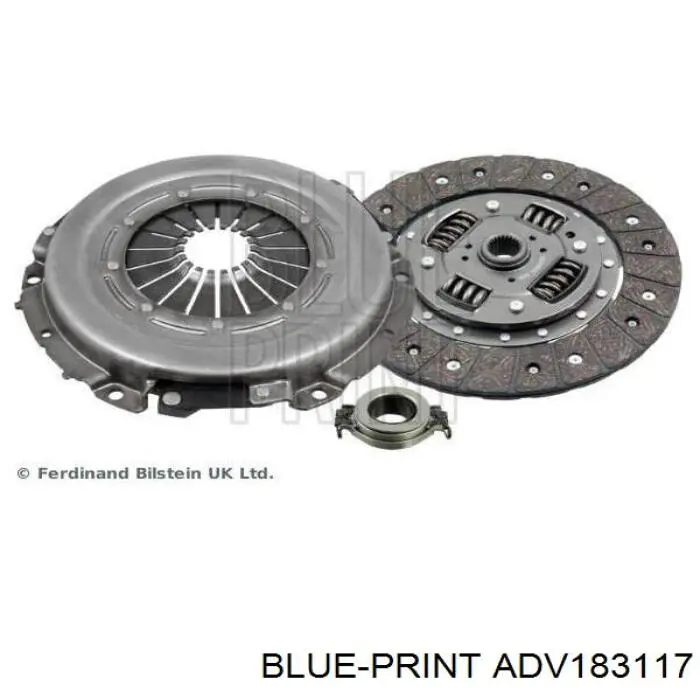 Tarcza sprzęgła Blue Print ADV183117 cena, od 47,48 USD
