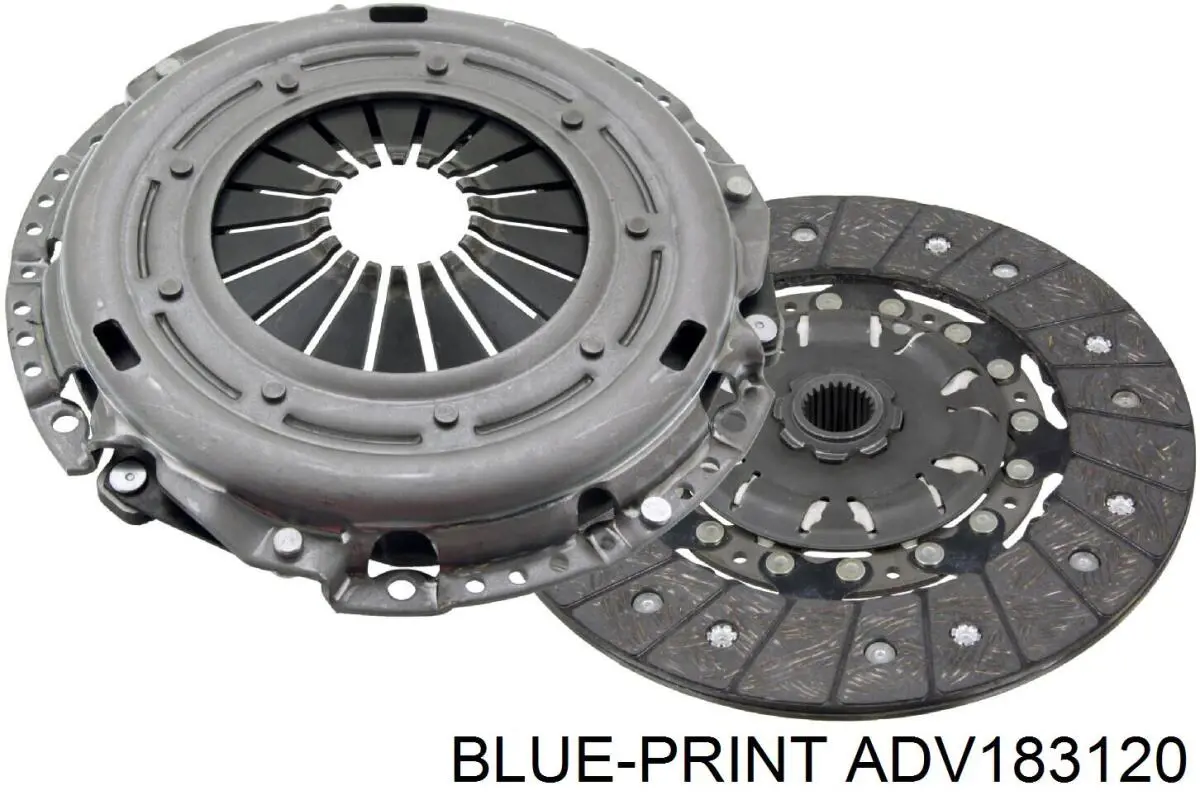 Tarcza sprzęgła Blue Print ADV183120 cena, od 89,32 USD