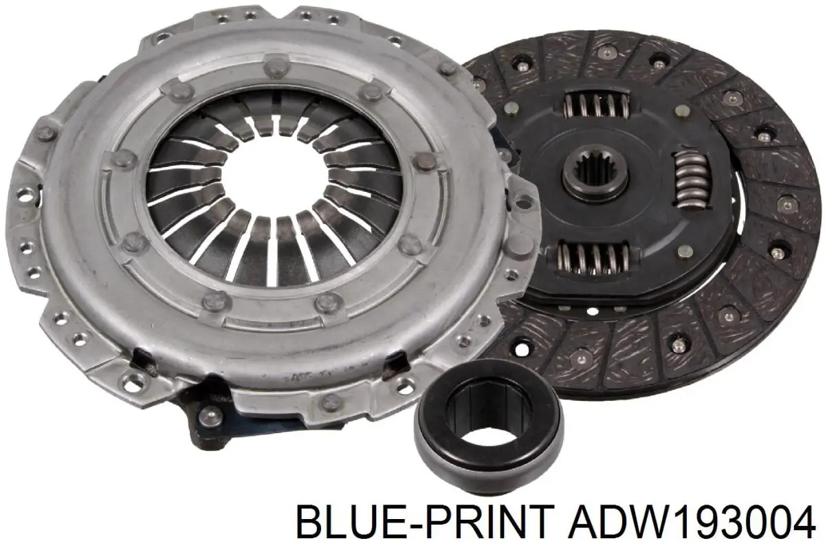 Zestaw sprzęgła (3 części) Blue Print ADW193004 cena, od 107,85 USD