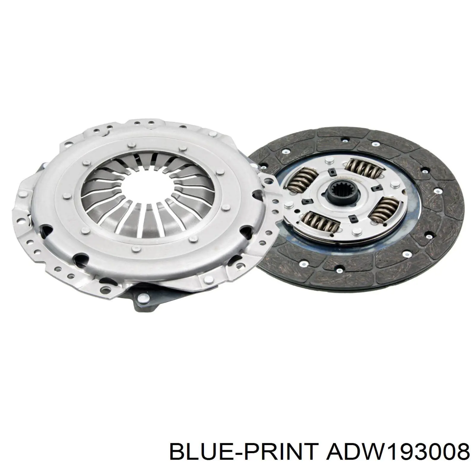 Zestaw sprzęgła (3 części) Blue Print ADW193008 cena, od 106,25 USD