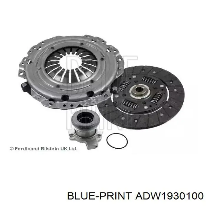 ADW1930100 Blue Print Zestaw sprzęgła (3 części)