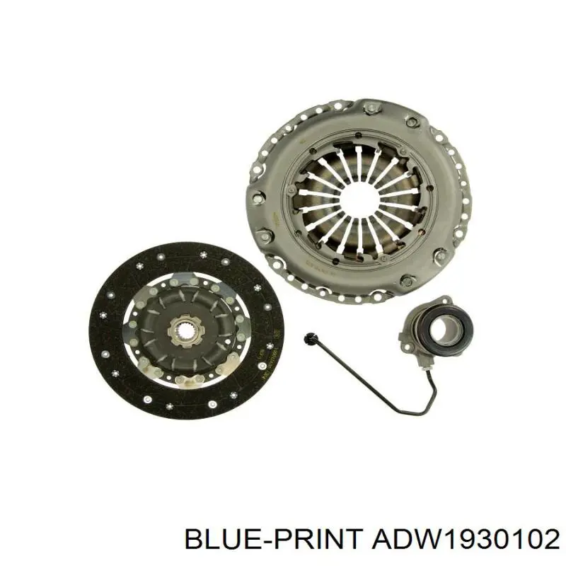 ADW1930102 Blue Print Zestaw sprzęgła (3 części)