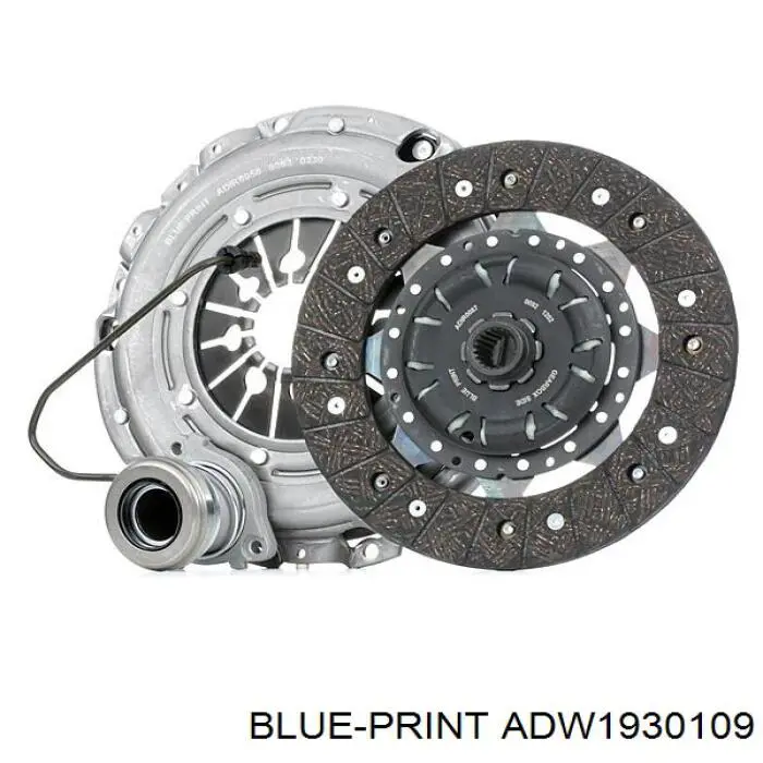 Do koszyka 55582604 Opel Zestaw sprzęgła (3 części)
