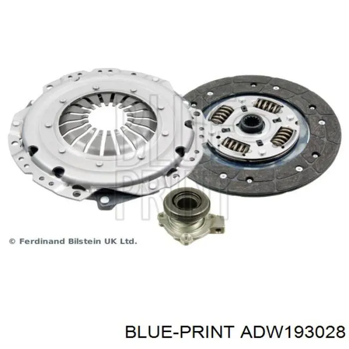 ADW193028 Blue Print Zestaw sprzęgła (3 części)