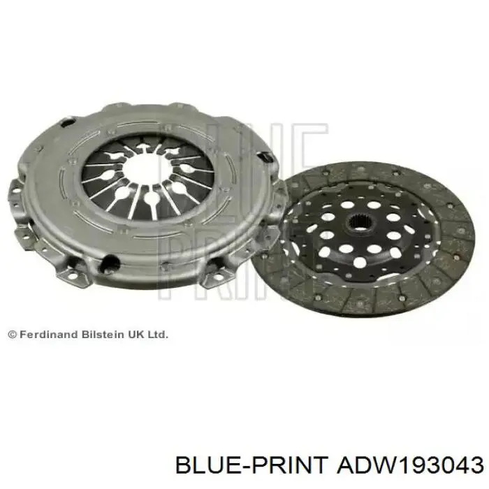 ADW193043 Blue Print Zestaw sprzęgła (3 części)