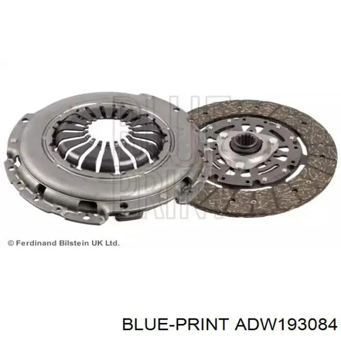Zestaw sprzęgła (3 części) Blue Print ADW193084 cena, od 166,48 USD