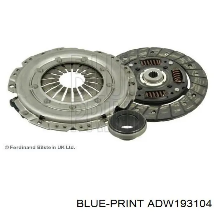 Tarcza sprzęgła Blue Print ADR163103 cena, od 54,68 USD