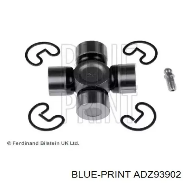 Krzyżak wału Cardana tylnego Blue Print ADZ93902 cena, od 20,74 USD