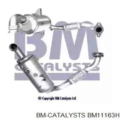 2346169 Ford Filtr cząstek stałych układu wydechowego