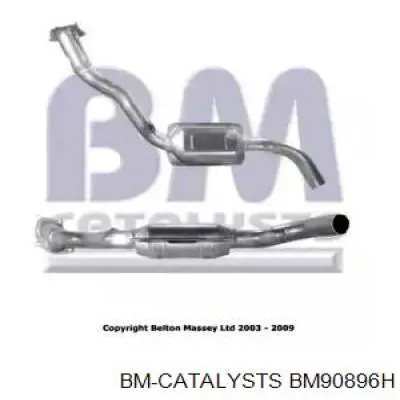BM90896H BM Catalysts Konwerter-katalizator