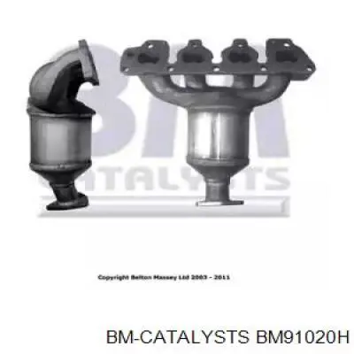 Konwerter-katalizator Polcar VX6010T cena, od 224,75 USD