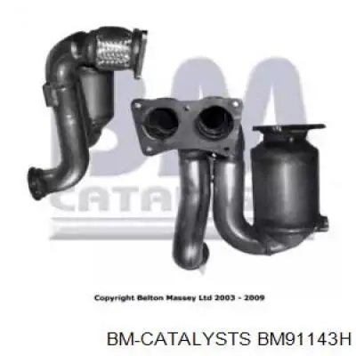 Konwerter-katalizator do Citroen C5 I DC