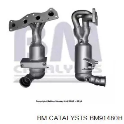 BM91480H BM Catalysts konwerter-katalizator