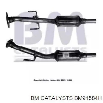 Konwerter-katalizator do Mitsubishi Colt VI Z3A