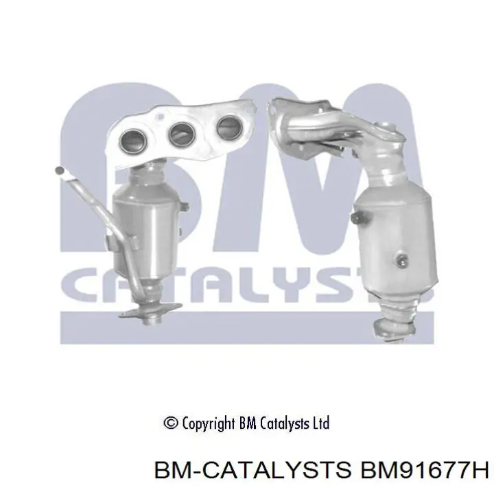 Do koszyka BM91677H BM Catalysts Konwerter-katalizator