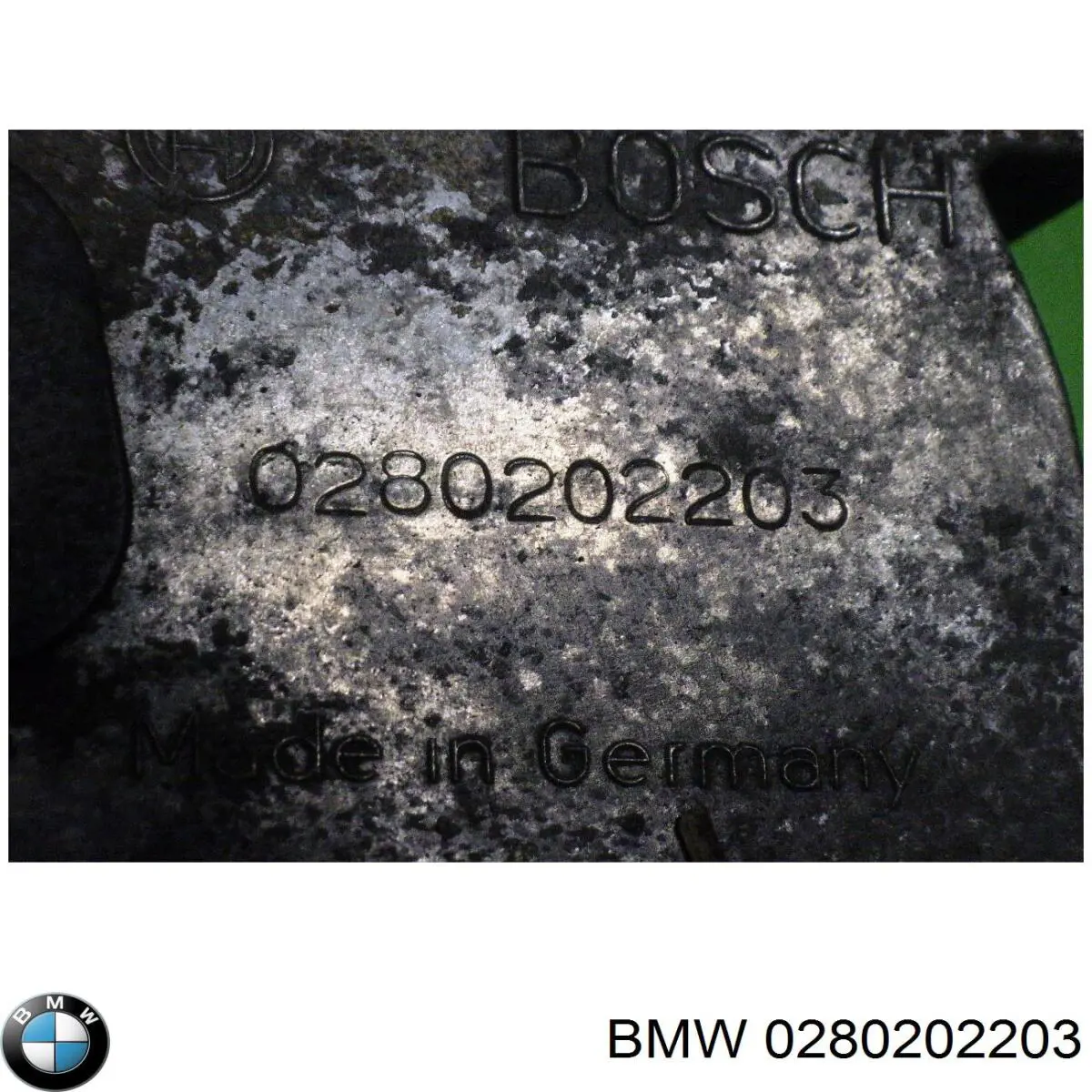 Czujnik przepływu powietrza, przepływomierz powietrza M.A.F. BMW 3 