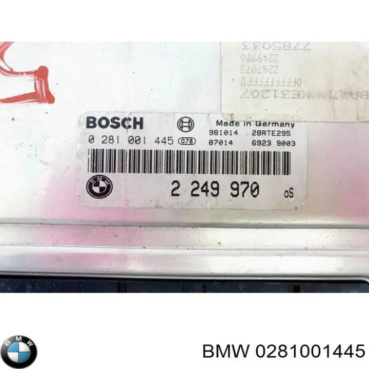 Do koszyka 0281001445 BMW Sterownik silnika