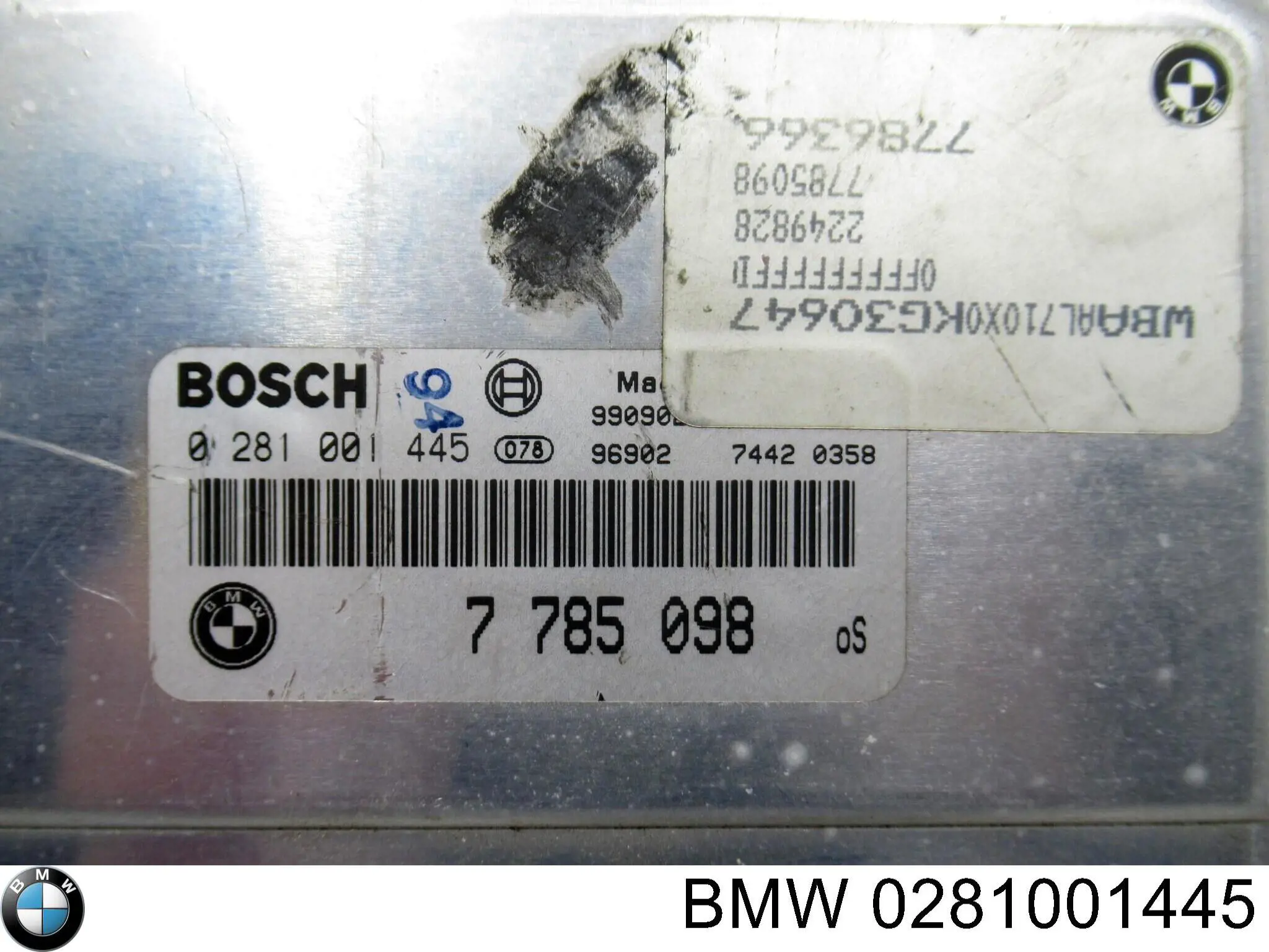 Sterownik silnika BMW 0281001445 cena, od  