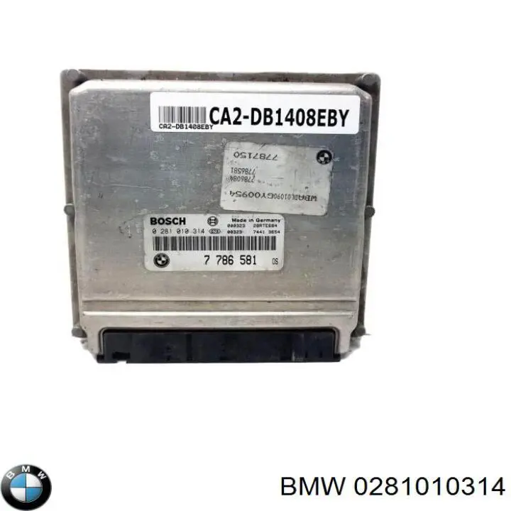 Sterownik silnika 0281010314 BMW